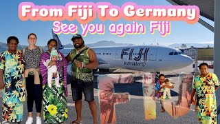 Fiji to Germany Trip🇫🇯🇩🇪 - Farewell to Family, Gratitude for Hospitality, and Homeward Bound!