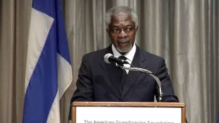 Kofi Annan, Former United Nations Secretary-General, Curtis L. Carlson Centennial Lecture Series
