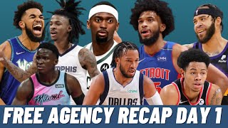 NBA Free Agency Recap - Day 1