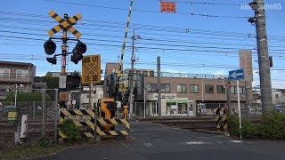 2017.11.4　ぶらり　中央線「黒川踏切」　Chuo Line Kurokawa railroad crossing