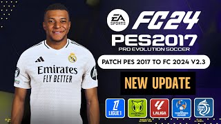 Pes 2017 New Update V2 3 For Patch Fc 2024 V2 All Competitions Download ...