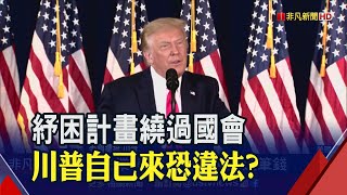 川普簽4道行政命令 每周400美元失業津貼大方發 勝選機率僅2%?川普不管國會了?│非凡新聞│20200809