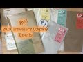 TRAVELER'S COMPANY 2019 NEW INSERTS AND SPIRAL RING NOTEBOOKS