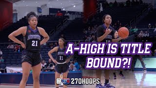 Africentric Lady Nubians battle for a trip to the STATE TITLE! [Full Game Highlights]