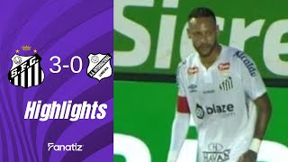 Santos vs. Inter de Limeira 3-0 | Highlights | Paulistao 2025