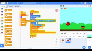 Scratch tutorial | Apple Catcher | Beginners