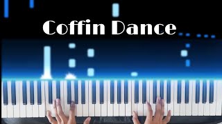 Astronomia (COFFIN DANCE) Piano Cover | coffin dance meme song cover bomber b coffin dance
