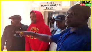 Ian Njoroge presented in Court after Beating Traffic Police Officer along Kamiti Road Nairobi