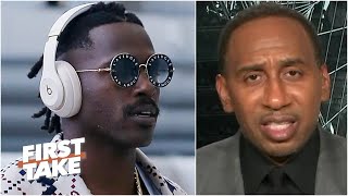 Stephen A. reacts to the NFL suspending Antonio Brown 8 games | First Take