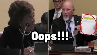 Maxine Waters Loses Her Cool As GOP Rep. EXPOSES Her Shocking Past Statements At Hearing