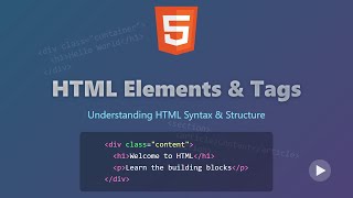 HTML for Beginners: Elements, Tags & Attributes Explained!