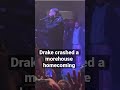 Drake crashed a morehouse homecoming with 21savage #drake #21savage #draketypebeat