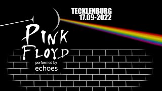 🇪🇺 🇩🇪 TECKLENBURG - PINK FLOYD  PERFORMED  BY  ECHOES 17.09.2022