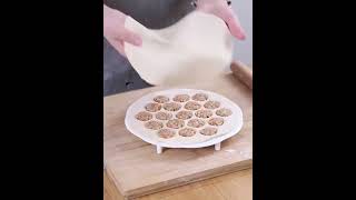 Perfect Dumplings Dumpling mold convenient kitchen gadget #kitchen #kitchengadgets