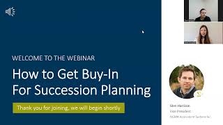 SIGMA Webinar (February 2024): How to Get Buy-In for Your Succession Plan