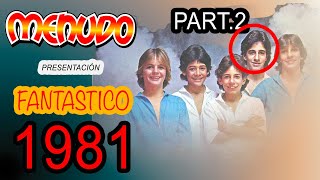 Grupo Menudo presentación en radio Caracas tv. 1981 part.2