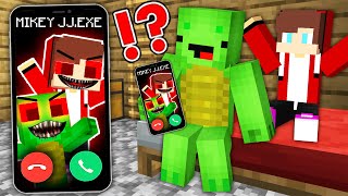 Why Scary Baby Mikey & JJ.EXE Called JJ and Mikey at 3:00 AM in Minecraft - Maizen