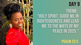 Prayer 9: Walking in righteousness with the holy spirit