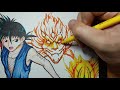 Drawing Flame of Recca  8 flame dragons kilala mo pa