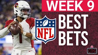 3 Best Bets, Picks and Predictions for NFL Week 9!