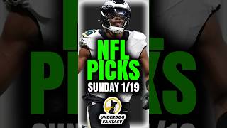 Underdog NFL Picks for Sunday Divisional Round (1/19/2025) | Underdog Fantasy Promo Code