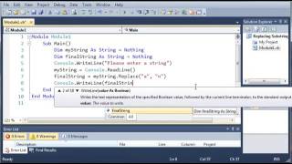 Visual Basic Tutorial 22 Replacing SubStrings ‏