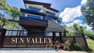 Tour#273: With Overlooking View & Infinity Pool Modern Tropical House and Lot For Sale in Sun valley