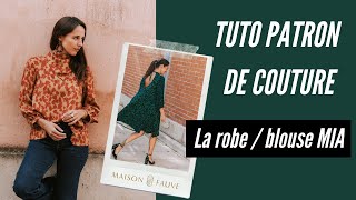 Tuto patron couture ✨ la robe / blouse Mia