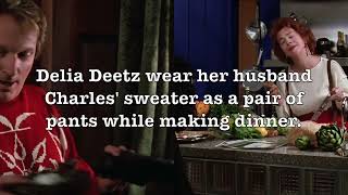 Beetlejuice Parallels- Delia's Sweater pants