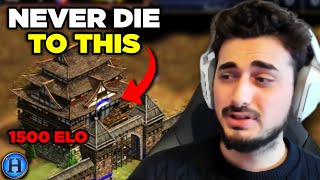 I Told a 1500 Elo Player to Castle Drop Me | AoE2