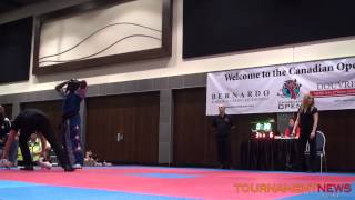 Richard Avery Plowden vs Raymond Daniels Men's Elite Fighting Final at Canadian Open 2013