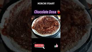 Best ever Chocolate Dosa tamil mirchifeast  Dosa recipe - 03 #shorts #tasty #chocolate #dosa