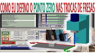 Como Definir o Ponto Zero da CNC // Utilizando um Gcode para Vários Percursos com Fresas diferentes