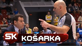 Itudis Molio Sudije na Srpskom i Engleskom: Sat je Stao, Ljudi! | Zenit vs CSKA | SPORT KLUB KOŠARKA