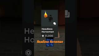 How to get HEADLESS for 18600 ROBUX instead of 31000! 🫣 #roblox #shorts #headless #robux #halloween