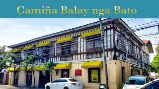 Camiña Balay nga Bato, an ancestral house where you can have some hot cocoa and snack.