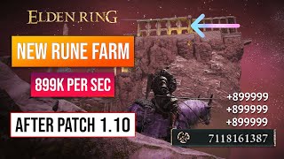 Elden Ring Rune Farm | Easy Rune Glitch After Patch 1.10! 899,000,000 Runes Per Min!