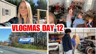 VLOGMAS DAY 12 | CHRISTMAS PARTY AT MY DADS