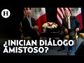 Joe Biden y AMLO viajaron juntos en 