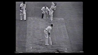 BASIL BUTCHER lbw DEREK SHACKLETON 133 ENGLAND v WEST INDIES 2nd TEST DAY 4 LORD'S JUNE 24 1963