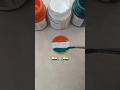 Coin painting / india flag colour #indiaflagdrawing #youtubeshorts #shorts #drawing #art #viral