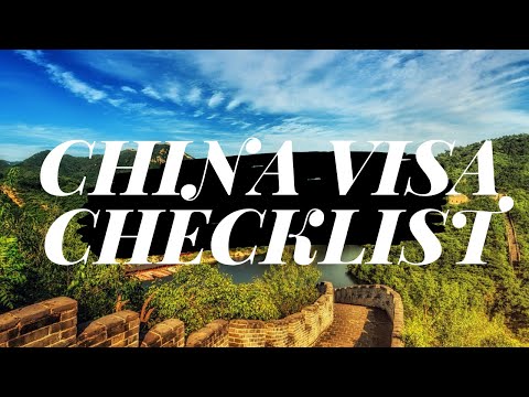 Apply China Visa Online | Documents Check-list for Indian Citizen Apply China Visa Online | Documents Check-list for Indian Citizen