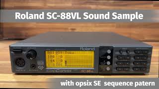 Roland SC-88VL sound sample demo u55190