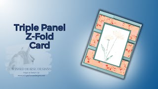 Triple Panel Z Fold Card