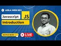 JavaScript - Get Started - Introduction - LIVE