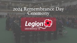 Leduc Remembrance Day Livestream 2024 - A