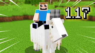 Ridable MINECRAFT GOATS! (Epic)