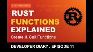 Rust Programming Tutorial #11 – Create, Call & Use Functions