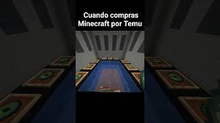 jajaja cuando compras Minecraft por Temu 😂 #minecraft #minecraftshorts #shorts #viralvideo #fyp