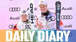 Daily Diary | Big day for Switzerland at Alpine Skiing World Cup Finals | Soldeu | FIS Alpine